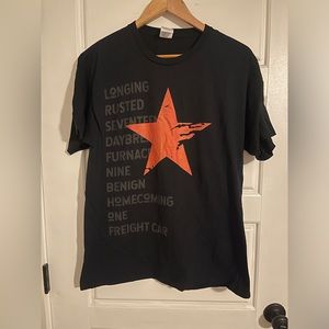 Marvel Winter Soldier Tshirt. Black-SZ Large